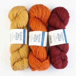 Erika Knight Yarns Gossypium Cotton Tweed, Orange