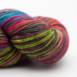 Kremke Soul Wool Lazy Lion Sock Yarn 												Flower bed self-striping												