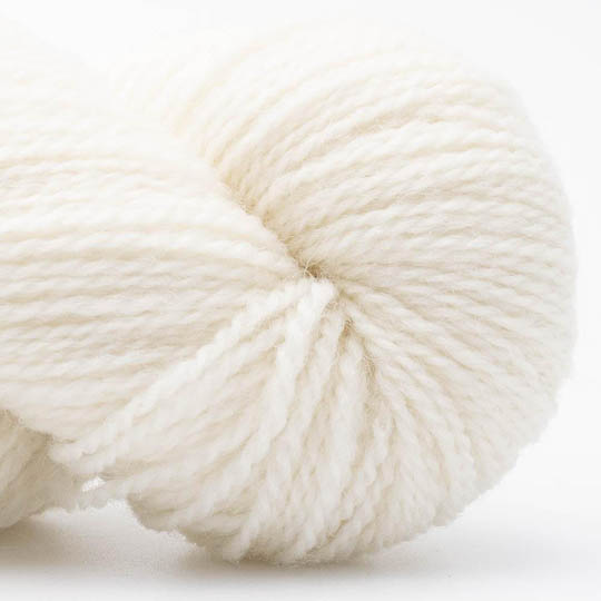 Erika Knight British Blue Wool Fingering Natural undyed