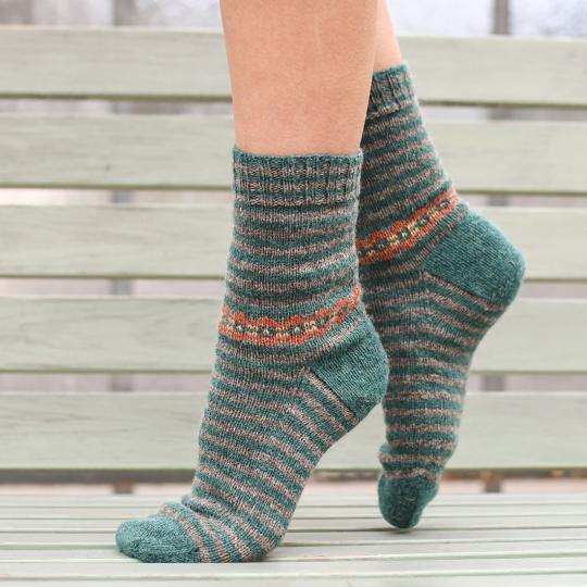 BC Garn Pattern Smilla Socks englisch