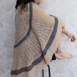 Nomadnoos Pattern Samon shawl