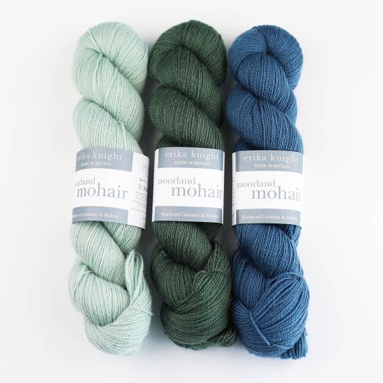 Erika Knight Moorland Mohair Chalk Cliff White