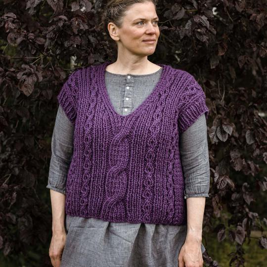 Erika Knight Pattern Ringmer Vest englisch