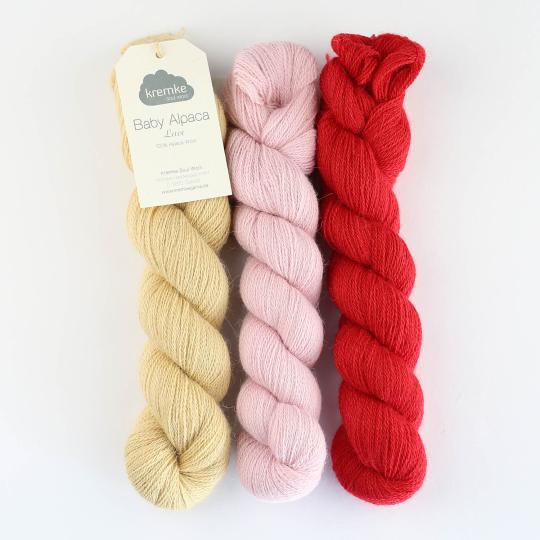 Kremke Soul Wool Babyalpaka Lace Sale Colors Babyrosa