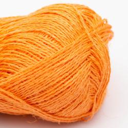 BC Garn Lino Sale Colors Leuchtorange