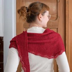 BC Garn Pattern Silkbloom Shawl