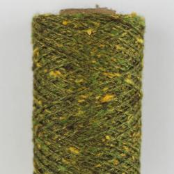 BC Garn Tussah Tweed forest green bobbin