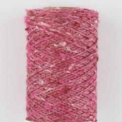 BC Garn Tussah Tweed 						bordeaux-creme-mix bobbin			